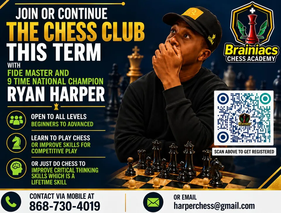 The chess club with FM Ryan Harper